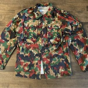 Swiss Army M83 Alpenflage Field Jacket - size M